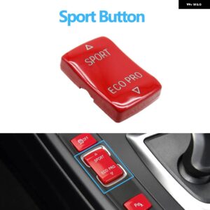 BMW 車 ESP 滑り止めスイッチ スポーツボタン レーダー センサー キー 1 2 3 4シリーズ F20 F21 F22 F23 F30 F31 F34 F35 F32 F36 2012-2019 - Red Sport Button