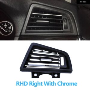 BMW LHD RHD フルクローム空調 AC ベントグリル アウトカバー 5シリーズ F10 520 521 523 525 528 530 - RHD Right