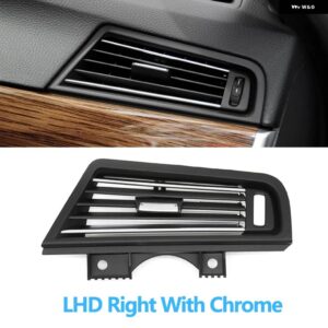 BMW LHD RHD フルクローム空調 AC ベントグリル アウトカバー 5シリーズ F10 520 521 523 525 528 530 - LHD Right