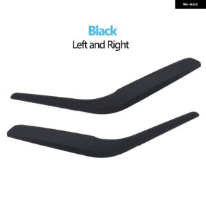 BMW 2個 セット車 インテリア ドア アームレスト プルハンドルアウターカバー トリム X1 E84 2010-2016 - Black 2pcs