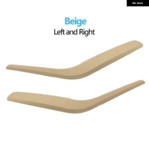 BMW 2個 セット車 インテリア ドア アームレスト プルハンドルアウターカバー トリム X1 E84 2010-2016 - Beige 2PCS