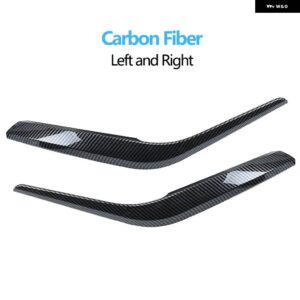 BMW 2個 セット車 インテリア ドア アームレスト プルハンドルアウターカバー トリム X1 E84 2010-2016 - Carbon 2PCS