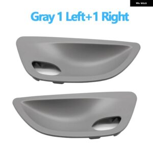 BMW 2個 /4個 車 ドアハンドル ボウルカバー トリム交換 5シリーズ F10 F11 F18 520I 523I 525I 528I - Gray　1　Pair