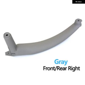 BMW LHD RHD 車内フロントリア 助手席 ドアプル ハンドルカバー 内側トリム X5 X6 E70 E71 E72 2007-2014 - 1PC Right Gray
