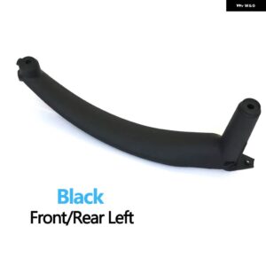 BMW LHD RHD 車内フロントリア 助手席 ドアプル ハンドルカバー 内側トリム X5 X6 E70 E71 E72 2007-2014 - 1PC Left Black