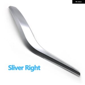 BMW 車内 ドアプル ハンドルアウターカバー トリム交換 X1 E84 2010-16 - Silver-Right