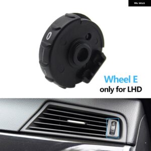 BMW LHD RHD フロントリア 空調エアベントベースローラー AC ベントローリングホイール 5シリーズ F10 F11 520 521 523 525 528 530 - Wheel E