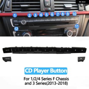 BMW ダッシュボード エアコン AC ボタン キーキャップ リペア キット 1 2 3 4 Fシリーズ F20 F30 F35 F45 F46 F80 - CD Player Button