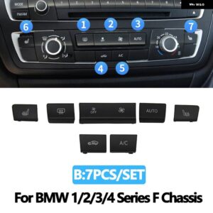 BMW ダッシュボード エアコン AC ボタン キーキャップ リペア キット 1 2 3 4 Fシリーズ F20 F30 F35 F45 F46 F80 - Model B