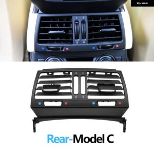 BMW LHD RHD フロント中央リア空調 AC ベントグリル アウトカバー X5 X6 E70 E71 E72 2007-2013 - rear　c