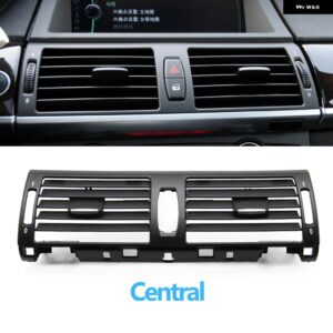 BMW LHD RHD フロント中央リア空調 AC ベントグリル アウトカバー X5 X6 E70 E71 E72 2007-2013 - central
