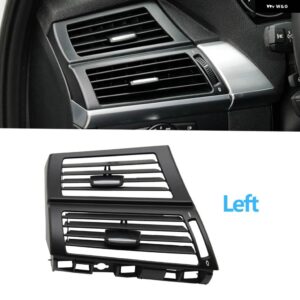 BMW LHD RHD フロント中央リア空調 AC ベントグリル アウトカバー X5 X6 E70 E71 E72 2007-2013 - left