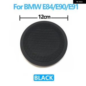 BMW LHD RHD 車フロントリア インテリア ドア スピーカー オーディオサウンドカバー 3 X1シリーズ E90 E91 E84 318 320 325I - E90 E84 Black