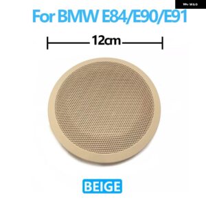 BMW LHD RHD 車フロントリア インテリア ドア スピーカー オーディオサウンドカバー 3 X1シリーズ E90 E91 E84 318 320 325I - E90 E84 Beige
