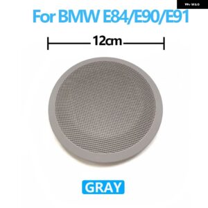 BMW LHD RHD 車フロントリア インテリア ドア スピーカー オーディオサウンドカバー 3 X1シリーズ E90 E91 E84 318 320 325I - E90 E84 Gray