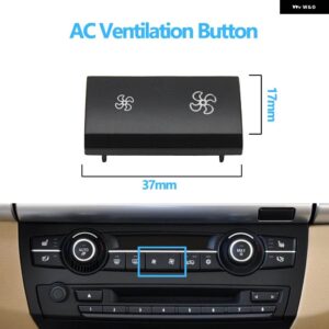 BMW ダッシュボード 空調 AC ボタン VENLITATION キーコントロールキット交換 X5 X6 E70 E71 E72 2007-2014 64119310445 - Ventilation Button