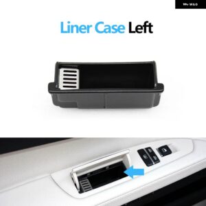 BMW LHD RHD リアドア アームレスト 灰皿アセンブリ収納ボックス ライナーケース 7シリーズ F01 F02 730 735 740 745 750 760 - Liner Case Left