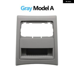 BMW リア空調 AC ベントグリル 外枠灰皿カバー トリム交換 3シリーズ E90 E91 2005-2012 - gray　model　a