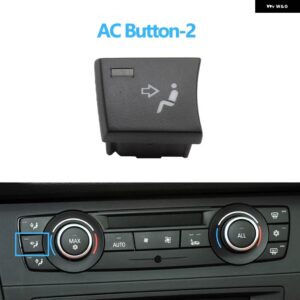 BMW エアコン AC 温度制御ボタン キーロータリーノブ 1 3シリーズ X1 X3 E81 E82 E87 E88 E90 E91 E92 E93 E84 F25 - Button-2