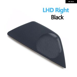 BMW 6色 LHD インテリア フロントドアホーン 拡声器サウンドオーディオカバー 5シリーズ F10 F11 F18 520 523 525 530 - LHD Right Black