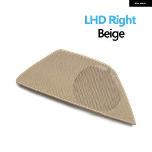 BMW 6色 LHD インテリア フロントドアホーン 拡声器サウンドオーディオカバー 5シリーズ F10 F11 F18 520 523 525 530 - LHD Right Beige
