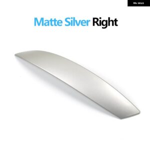 BMW ドライバー インテリア ドアプル ハンドルカバー トリム交換 Z4 E85 E86 2002-2008 - Matte　Silver　R
