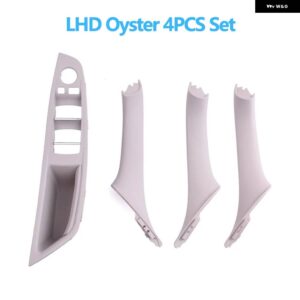 BMW 左手ドライバー インテリア ドア窓スイッチ パネルプルハンドルセット F10 F11 F18 520 523 525 528 530 - Oyster 4pcs set
