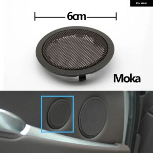 BMW インテリア リアドアツイーター拡声器カバー交換 X5 X6 E70 E71 E72 2007-2013 5 GT F07 2010-2017 - Tweeter Moka 1PC