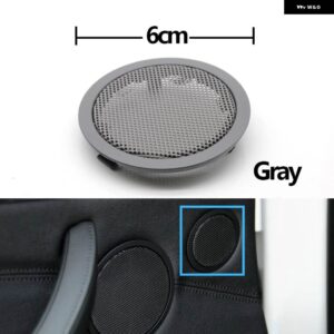 BMW インテリア リアドアツイーター拡声器カバー交換 X5 X6 E70 E71 E72 2007-2013 5 GT F07 2010-2017 - Tweeter Gray 1PC