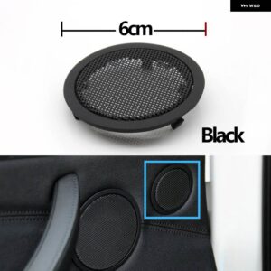 BMW インテリア リアドアツイーター拡声器カバー交換 X5 X6 E70 E71 E72 2007-2013 5 GT F07 2010-2017 - Tweeter Black 1PC