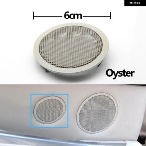 BMW インテリア リアドアツイーター拡声器カバー交換 X5 X6 E70 E71 E72 2007-2013 5 GT F07 2010-2017 - Tweeter Oyster 1PC
