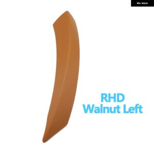 BMW LHD RHD 高級クーペ車内ラック ドアプル ハンドルカバー トリム交換 Z4 E89 2009-2016 - RHD Left Walnut