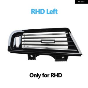 BMW LHD RHD ピアノブラックフロントエアベント AC アウトレット パネルクローム 5シリーズ F10 F11 F18 520I 523I 525I 528I 535I - rhd　left