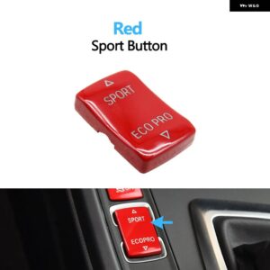 BMW 車 ESP 滑り止めスイッチ スポーツエコプロボタン レーダー センサー キー 1 2 3 4シリーズ F20 F21 F22 F23 F30 F31 F34 F35 F32 F36 - Red Sport Button