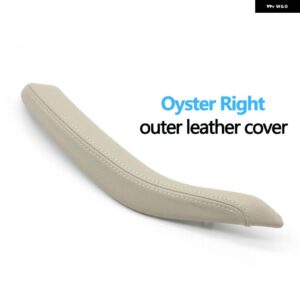 BMW 車内ピリオンシート ドアプル ハンドル外革カバー交換 X5 X6 F15 F16 2014-2018 - Oyster Right
