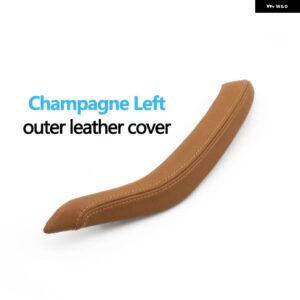 BMW 車内ピリオンシート ドアプル ハンドル外革カバー交換 X5 X6 F15 F16 2014-2018 - Champagne Left