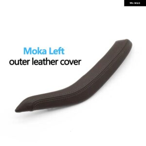 BMW 車内ピリオンシート ドアプル ハンドル外革カバー交換 X5 X6 F15 F16 2014-2018 - Moka Left