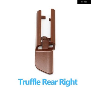 BMW 3色 車内フロントリア シート スライド トラック レール トリムカバー 5シリーズ G30 G31 2017-2022 - Truffle Rear Right