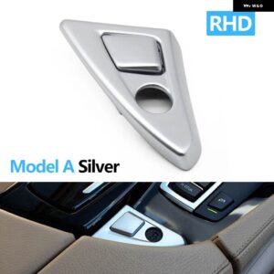 BMW LHD RHD 中央 アームレスト グローブボックス スイッチ キャッチボタン 5シリーズ F10 F11 F18 520 523 525 528 530 535 2011-2017 - RHD Model A Silver