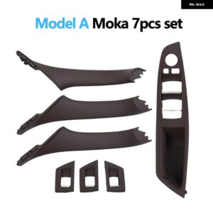 BMW RHD 右手ドライバー インテリア ドア窓スイッチ パネルプルハンドル 7個 セット F10 F11 F18 520 523 525 528 530 - Model A Moka
