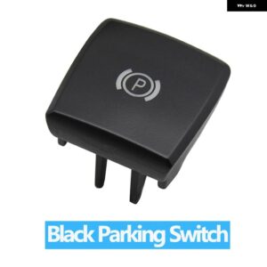 BMW パーキングハンド ブレーキ コントロールスイッチ ボタン 自動 H キーの交換 E70 E71 E72 2007-2013 6131 9148 508 - Black Parking Switch