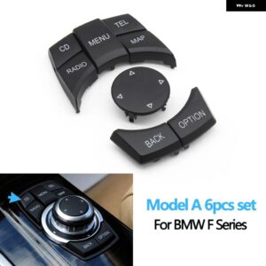 BMW 中央コンソール CIC マルチメディア コントロールボタン カバー 1 2 3 4 5 6 7 X3 X4 X5 X6シリーズ F30 F31 F10 F11 F06 F25 F26 - F Series Model A