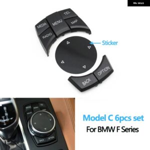 BMW 中央コンソール CIC マルチメディア コントロールボタン カバー 1 2 3 4 5 6 7 X3 X4 X5 X6シリーズ F30 F31 F10 F11 F06 F25 F26 - F Series Model C
