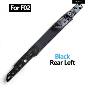 BMW LHD RHD インテリア ドアプル ハンドルアセンブリセット 7シリーズ F01 F02 730 735 740 745 750 760 2009-2017 - F02　Rear　Left