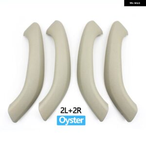BMW 2/4個 インテリア ドアプル ハンドルアウターカバー トリム交換 X1 X2 F48 F49 F39 2016-2020 - Oyster　4pcs　Set
