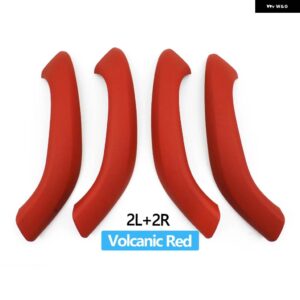 BMW 2/4個 インテリア ドアプル ハンドルアウターカバー トリム交換 X1 X2 F48 F49 F39 2016-2020 - Volcanic　Red　4PCS