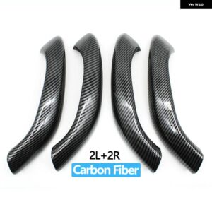 BMW 2/4個 インテリア ドアプル ハンドルアウターカバー トリム交換 X1 X2 F48 F49 F39 2016-2020 - Carbon　Fiber　4PCS