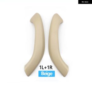 BMW 2/4個 インテリア ドアプル ハンドルアウターカバー トリム交換 X1 X2 F48 F49 F39 2016-2020 - Beige　2PCS　Set