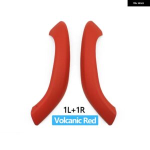 BMW 2/4個 インテリア ドアプル ハンドルアウターカバー トリム交換 X1 X2 F48 F49 F39 2016-2020 - Volcanic　Red　2PCS