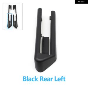 BMW E70 E71 E72 LHD RHD インテリア 車フロントシート スライド トラック レール トリムカバー 交換 X5 X6 2007-2014 - black　rear　left